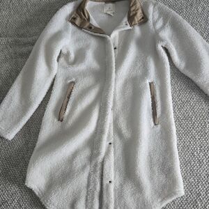 Women's White Teddy Jacket